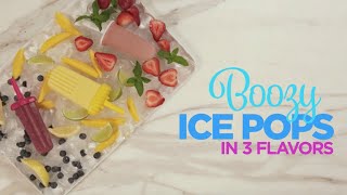 Boozy Ice Pops made with Filippo Berio Olive Oil [upl. by Wallach]