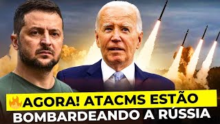 🔥APÓS A DECISÃO OFICIAL DE BIDEN RUSSIA BOMBARDEADA FORTE ESCALADA DO CONFLITO [upl. by Naj]