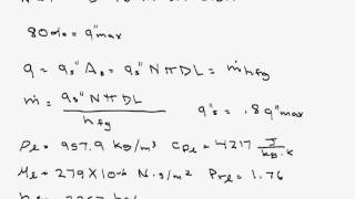 Nucleate Boiling Example [upl. by Eniamerej]