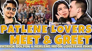 MEET AND GREET SA MGA SOLIDONG PATLENE LOVERS FANS CLUB l WILBERT TOLENTINO X HERLENE HIPON [upl. by Jeritah]