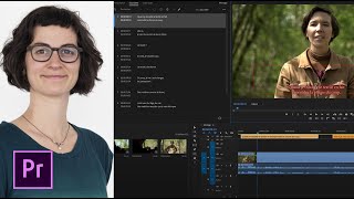 Astuce n°9 Les soustitres générés par les transcriptions Les astuces Premiere Pro à connaître [upl. by Emile]