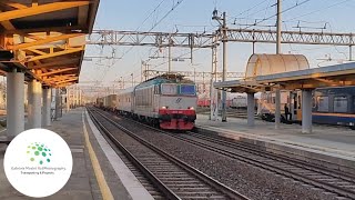 Un curioso TRENO MILITARE capitanato dalla E652 037 quotTigrequot in un lento transito a FIRENZE CASTELLO [upl. by Nireves819]