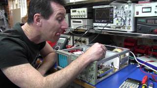 Tektronix 2225 Oscilloscope Teardown and Calibration  EEVblog 208 [upl. by Ailed]