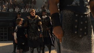 Commodus Meets Spaniard Maximus  Gladiator scene 4k [upl. by Aimat811]