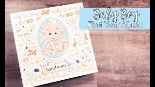 Baby Boy First Year Album  Final Walkthrough [upl. by Airotkiv41]