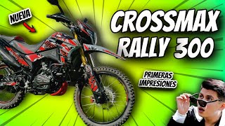 La nueva moto de Vento  Crossmax 300 Rally [upl. by Leisam]