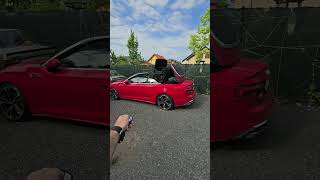 2023 Audi A5 Cabriolet  roof down amp roof up [upl. by Delora]