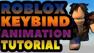 Updated Roblox Scripting Tutorial  Keybind Animations [upl. by Ynaffat]