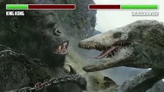 King kong vs Skullcrawler HealthBars [upl. by Yllut]