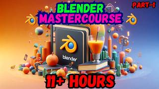 The COMPLETE BLENDER MASTERCOURSE Part1 blender b3d animation [upl. by Llertal]