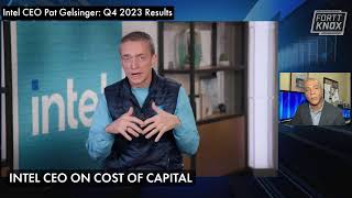 Pat Gelsinger Intel CEO Q4 2023 Results [upl. by Odlauso949]