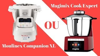 ICOMPANION XL MOULINEX Vs COOK EXPERT MAGIMIX [upl. by Shaylynn]