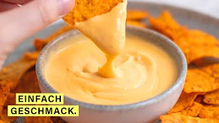 Die perfekte NACHO SAUCE selber machen 🧀 [upl. by Robbin256]