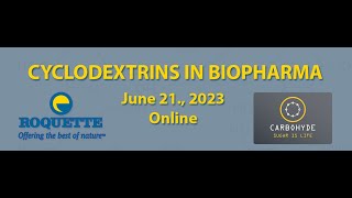 Cyclodextrins in Biopharma webinar [upl. by Nae]