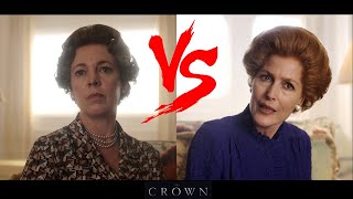 The War Between the Queen and Mrs Thatcher in The Crown thecrown [upl. by Seto839]