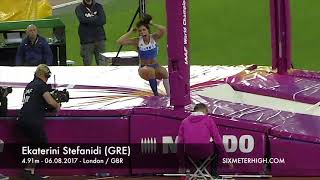 Ekaterini Stefanidi GRE  Pole Vault World Champion 2017 [upl. by Lauren175]