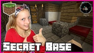 Im Moving Into a Secret Base  Minecraft [upl. by Hamitaf660]