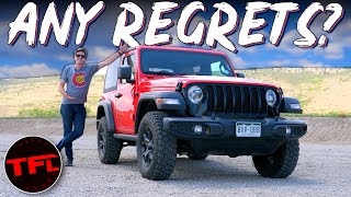 Ive Driven My Affordable Jeep Wrangler For Exactly 1 Year Here Are The Things I Love amp Hate [upl. by Droffig858]