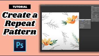 How to Create a Repeat Pattern in Photoshop [upl. by Robi411]