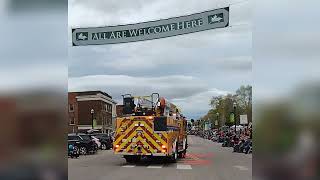 Vermont Maple Festival Parade in Saint Albans on Sunday April 30 2023 [upl. by Odnanreh772]