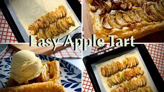 Quick amp Easy Autumn Apple Tart  10 Days of FallHalloween Recipes [upl. by Ylicec]