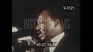 MARTIN LUTHER KING JR ASSASSINATED  APRIL 4 1968 [upl. by Kelda91]