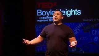 Converting pain into strength Myles Kovacs at TEDxBoyleHeights 2014 [upl. by Ebba]