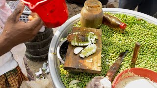 Fried green peasspicy fry matarchatpata matar namkeenjhaal motorbabli recipe [upl. by Debbra]