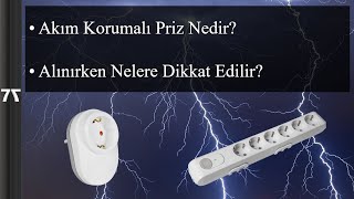 Akım korumalı priz nedir Alırken nelere dikkat edilmeli [upl. by Natanhoj]