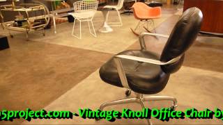 Vintage Knoll Office Chair by Bruce Hanah amp Andrew Morriso [upl. by Meggy]