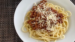 Makaronia me KimaGreekStyle Meat Sauce and Pasta [upl. by Ethelyn994]