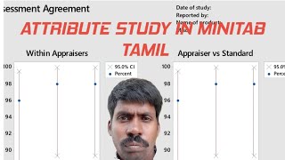 ATTRIBUTE study in MINITAB tamil lams003 [upl. by Breger203]