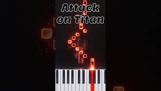 Attack on Titan  Sasageyo  Easy Piano Tutorial easy piano tuto [upl. by Honebein]