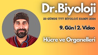 Hücre Organelleri2  23 Günde TYT Biyoloji Kampı yks2024  9 Sınıf [upl. by Mika]