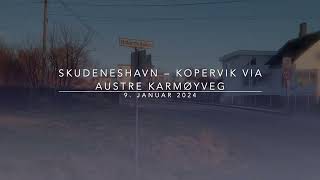 Skudeneshavn – Kopervik via Austre Karmøyveg [upl. by Borszcz518]