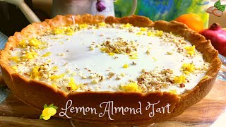 How to bake Lemon Almond Tart  Tart  Dessert [upl. by Reinhardt]