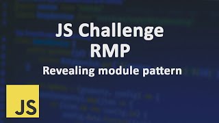 JS Interview Challenges  revealing module pattern RMP [upl. by Trbor]