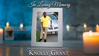 Celebrating The Life of Knolly Grant [upl. by Koffman346]