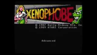 Atari 7800 Xenophobe [upl. by Ave]