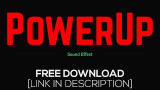 PowerUp  Sound Effects  Download Free [upl. by Zetroc]