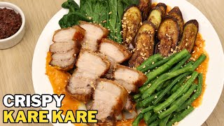 Crispy Pork Kare Kare [upl. by Arlyn]