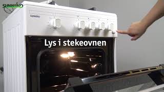 Gasskomfyr Chef Pro fra Sunwind [upl. by Stone]