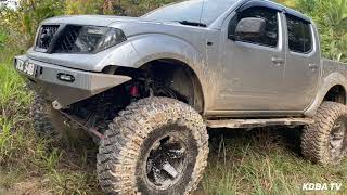 D40 Navara On 40” Tyres  Monster Mods Go To Blanchisseuse [upl. by Gupta]