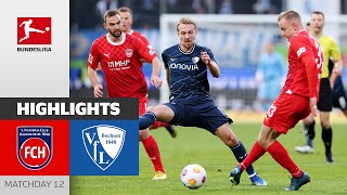 Intensive 2nd Half  1 FC Heidenheim  VfL Bochum 00  Highlights  Matchday 12 Bundesliga 2324 [upl. by Sileray]