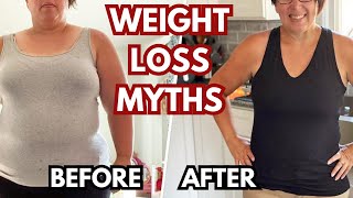 Weight Loss Myths BUSTED [upl. by Ahsiner]