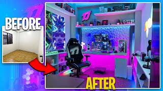 Building The PERFECT Gaming Room Setup in 9 MINUTES [upl. by Swigart]