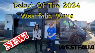 Debut Of The NEW 2024 Westfalia Wave BClass RV PopTop On The Ram Chassis  Florida RV SuperShow [upl. by Ecnerret970]