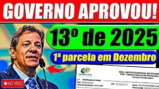 ✅13º salário 2025 1ª PARCELA em DEZEMBRO  Veja o calendário completo [upl. by Jeth]