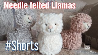 Needle Felted LLama Fun  Felts By Philippa  Shorts [upl. by Lane]