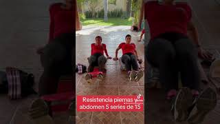 Ejercicio para abdomen y piernas mujeres ponteenformaencasa deporte [upl. by Malissia]